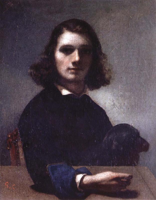 Gustave Courbet Self-Portrait